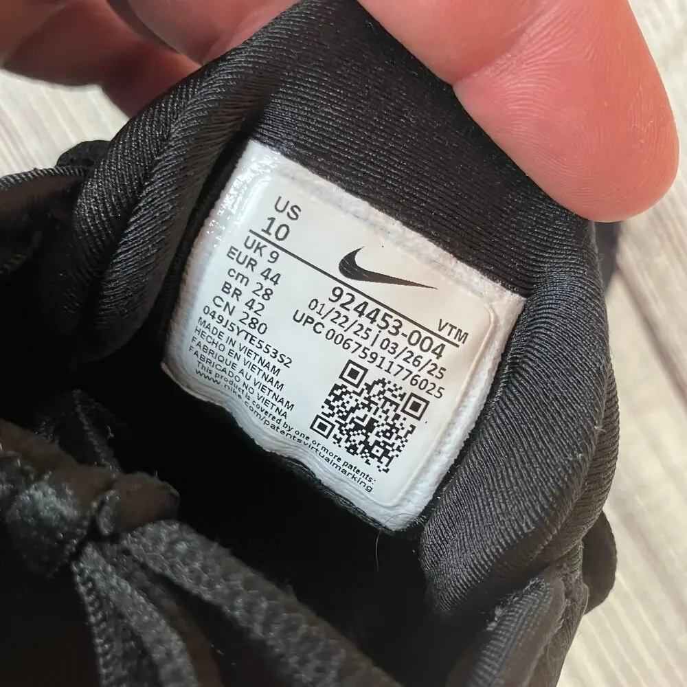 Nike Vapormax Tripe Black Low Top Shoes - Picture 9 of 9